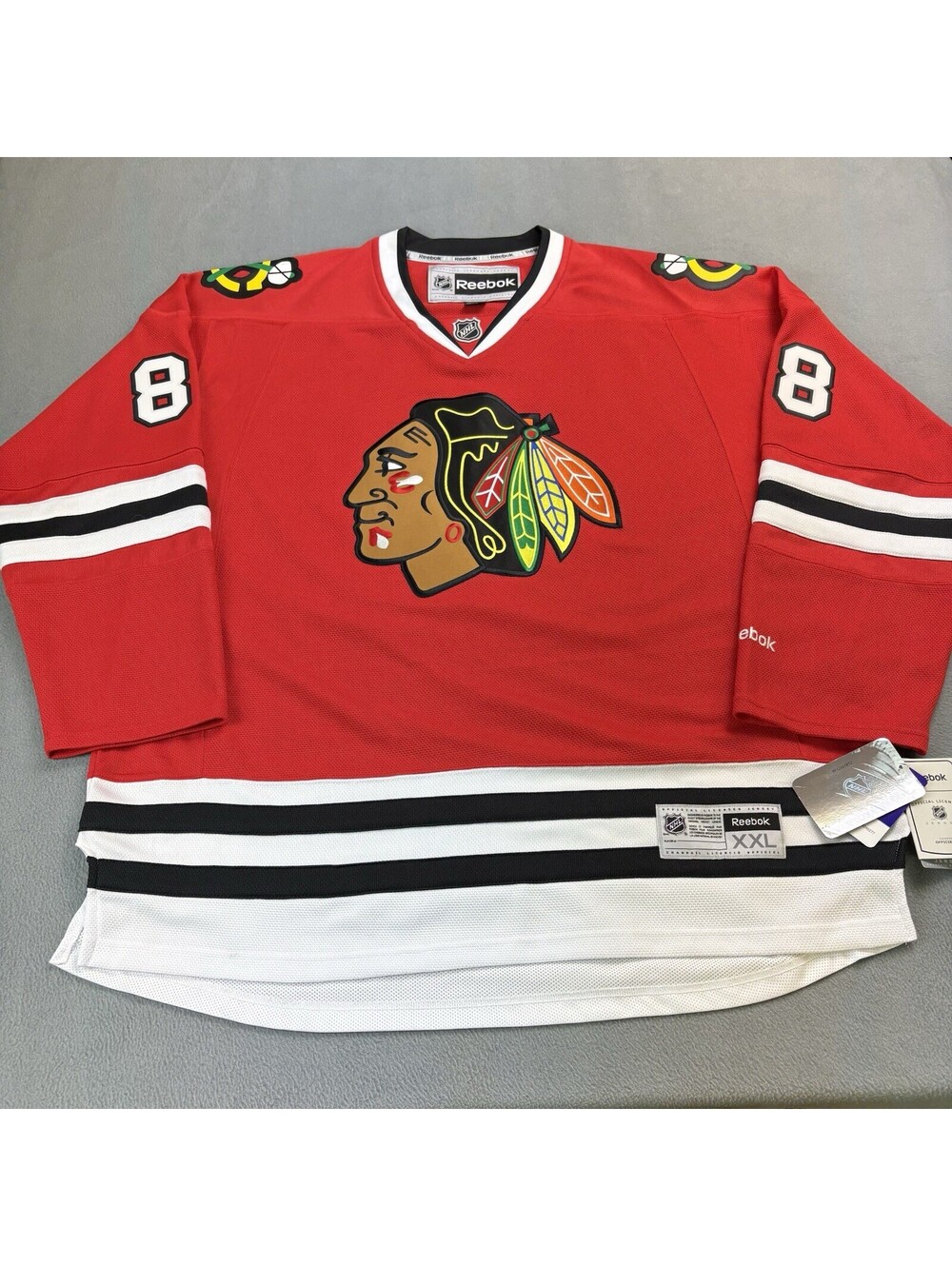 Reebok Patrick Kane Chicago Blackhawks NHL Hockey Jersey Size 2XL NEW $215 MSRP